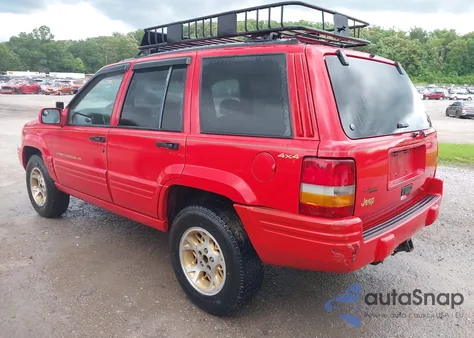 1996 Jeep Grand Cherokee Limited из США, поврежденный, VIN 1J4GZ78YXTC295872